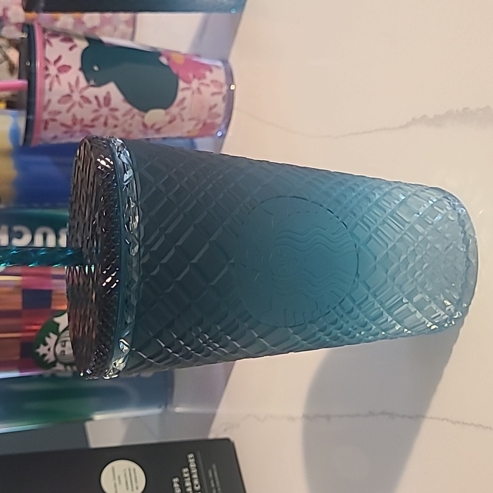 Starbucks 2023 Teal Blue Green Grande Tumbler